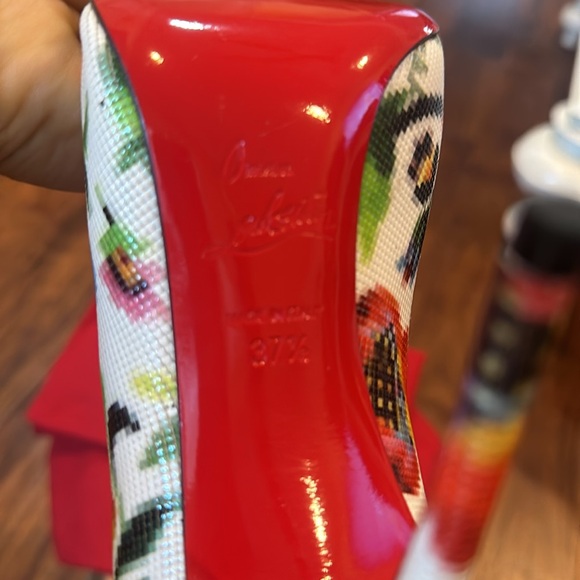 New Christian Louboutin Women's So Kate Pumps Printed Patent 120 - Picture 7 of 7
